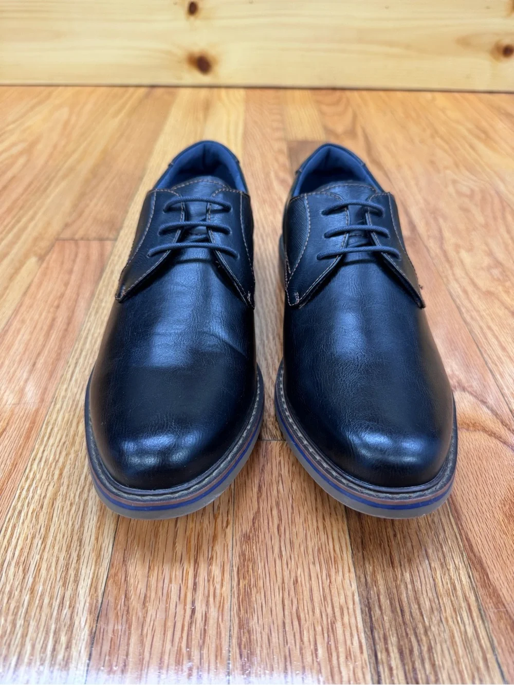 Freeman Ronan Men's Black Lace-Up Dress Shoes